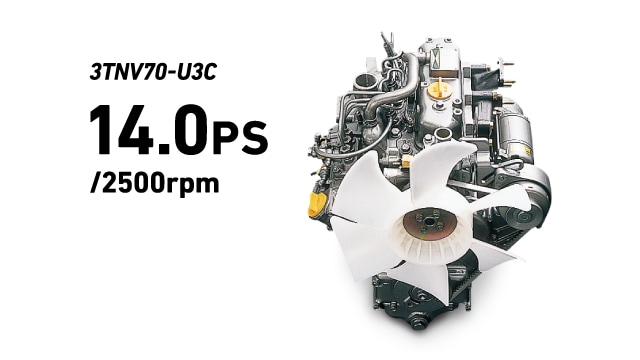 3TNV70-U3C 14.0PS/2500rpm