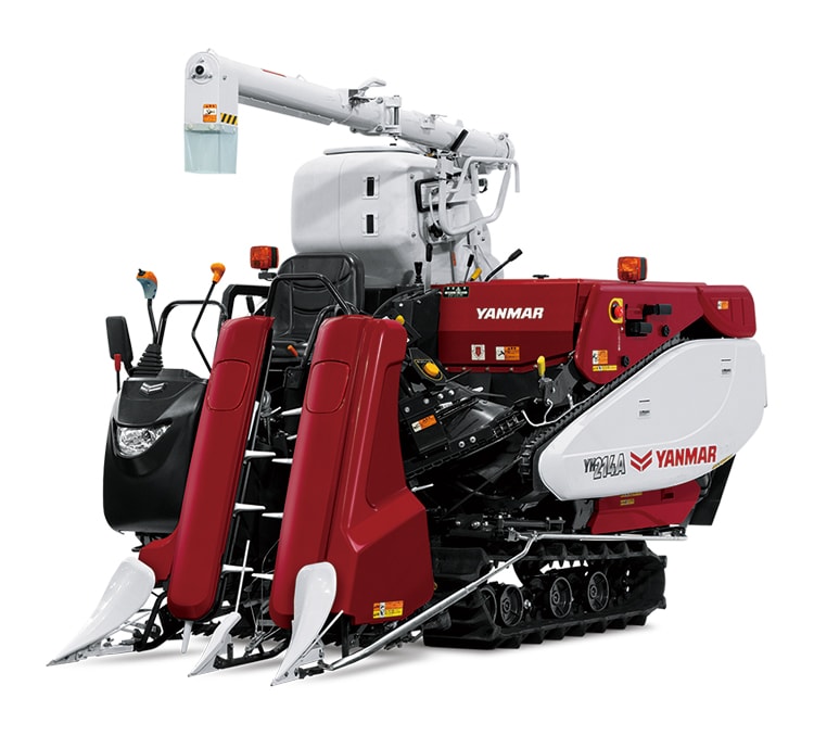 YANMAR CA 230 コンバイン ヤンマー コンバイン CA230 3条刈 23馬力 530時間 動作確認 農機具でっ