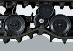 YH217A・YH220A・YH320A、可動転輪