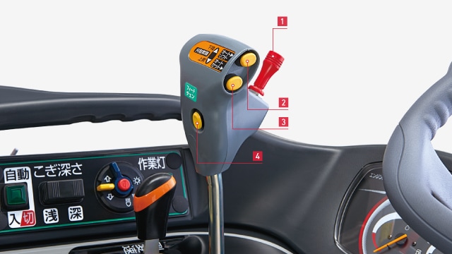 操作性｜コンバイン YH217A・YH220A・YH320A｜コンバイン・普通型