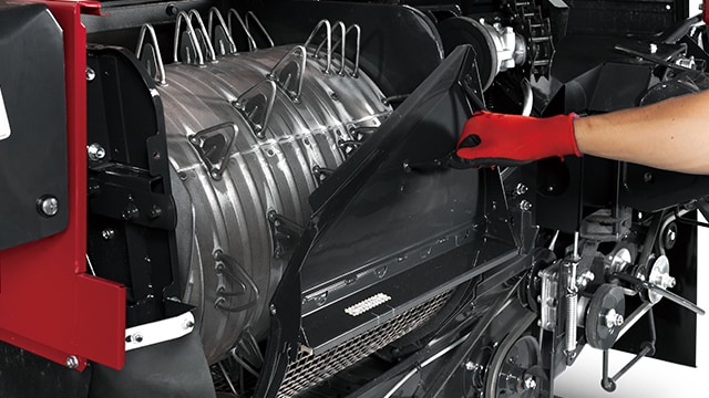 打ち抜き網 着脱