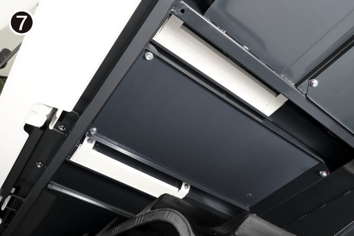 1番・2番コンベア下部