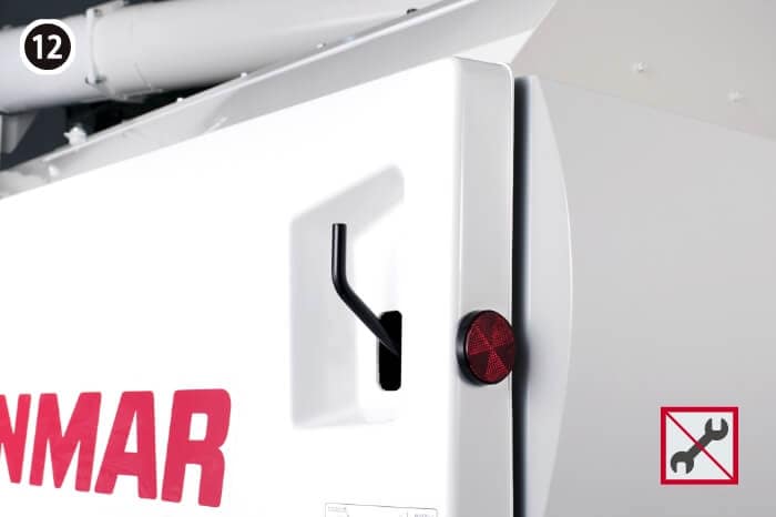 脱こくオープンレバー