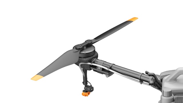 モーターとプロペラ写真