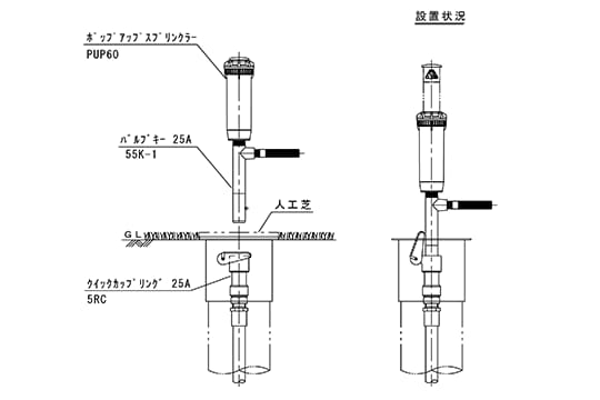 スピーディーレイン RM300SR 構造図