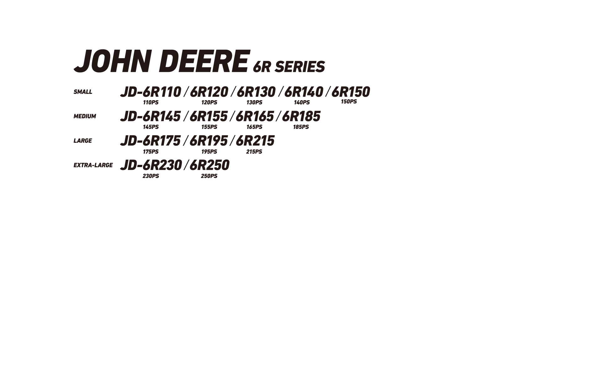 JD6Rシリーズ,トップ