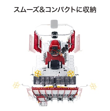 スムーズ&コンパクトに収納