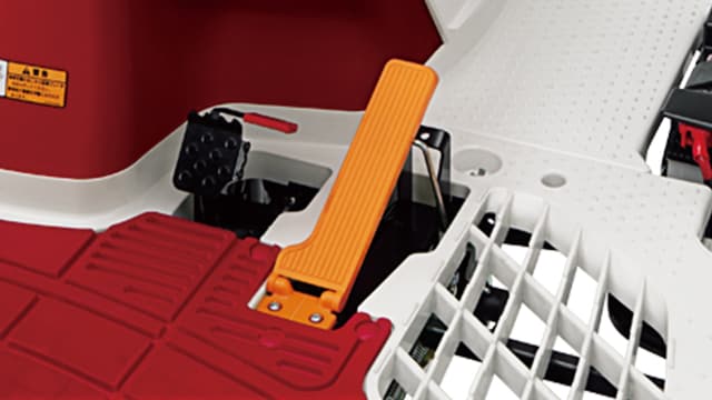 ペダル部分の写真