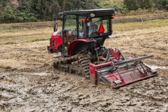 フルクローラトラクターで解決｜YT2A,C｜フルクローラトラクター