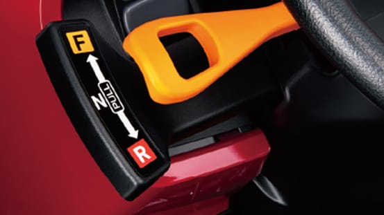 レバー部分の写真