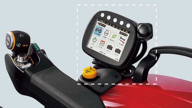 カラーモニター写真