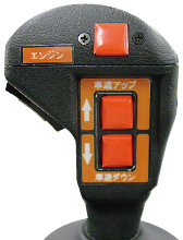 ローダーの操作レバースイッチ画像