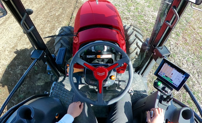 タッチパネル式カラーモニター