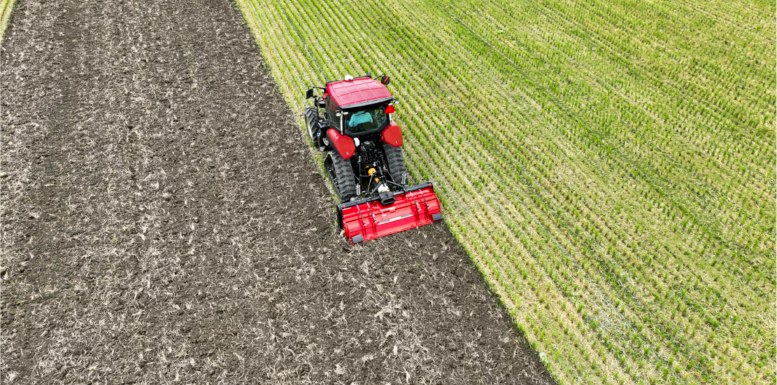 重複を少なく 耕うん作業など