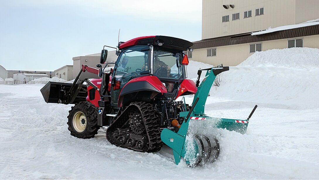 除雪作業：スノーブロア