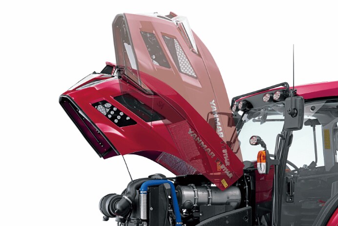 フルオープンボンネットの画像