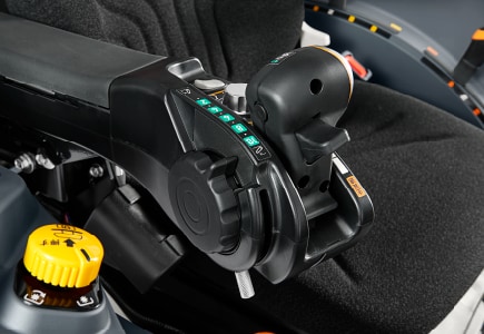 作業機上下ダイヤル