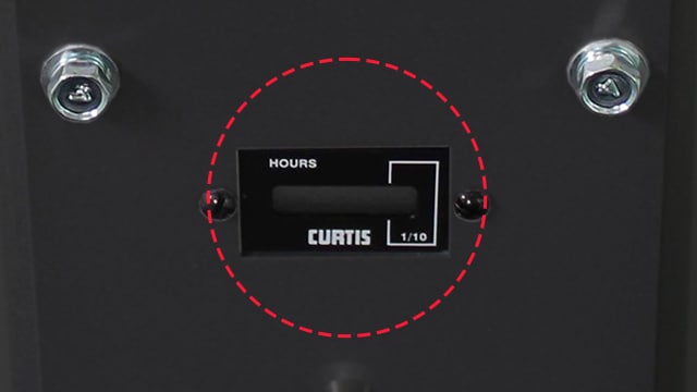 アワーメータ写真