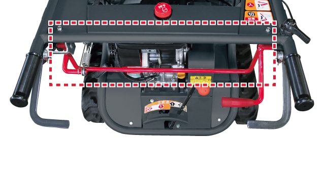 補助停止レバー写真