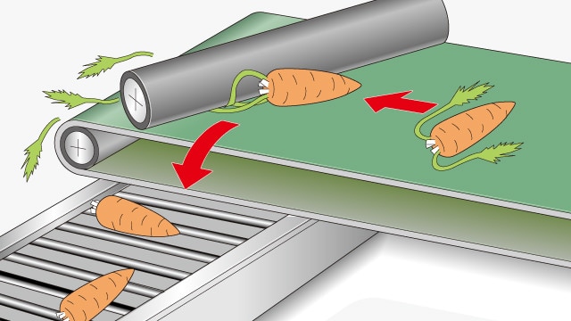 残葉処理ローラ説明図