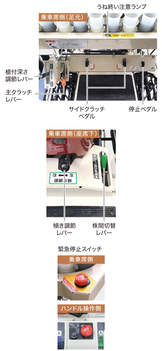 操作性｜乗用汎用たまねぎ移植機PH40RA,Tシリーズ｜野菜機器 - 野菜