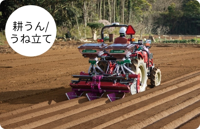 耕うん/うね立て