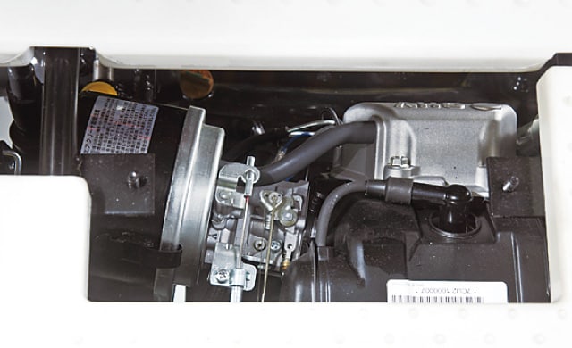 PW20R、エンジン点検窓