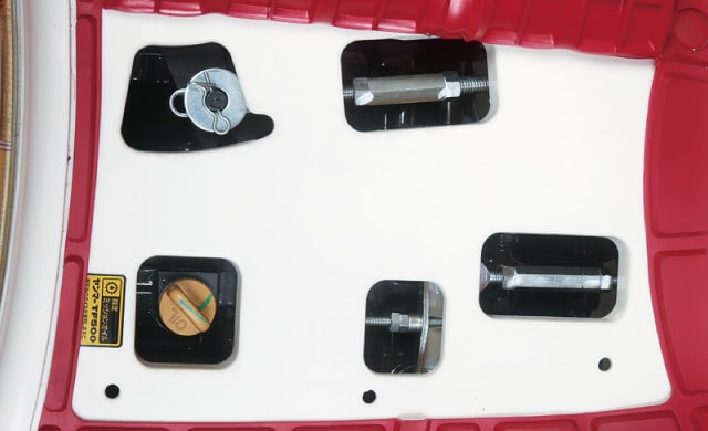 PW20R、フロア下部点検部