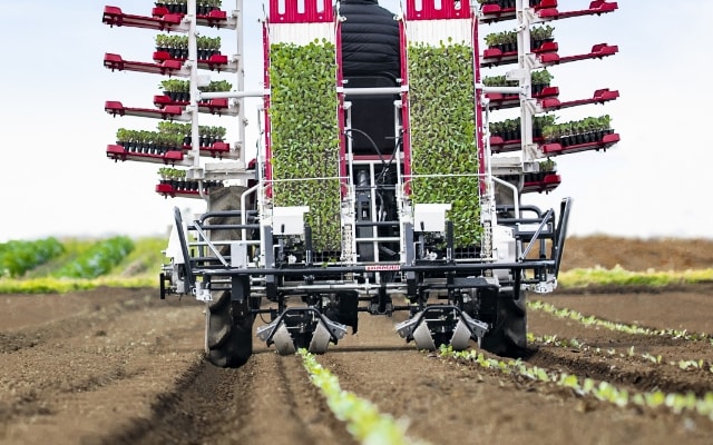 精度｜乗用全自動野菜移植機PW200Rシリーズ｜野菜機器 - 野菜移植機