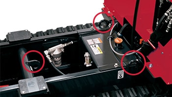 吊り上げ用3点フックの写真