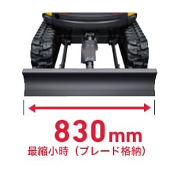 可変脚・折りたためる可変式ブレード