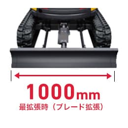 可変脚・折りたためる可変式ブレード