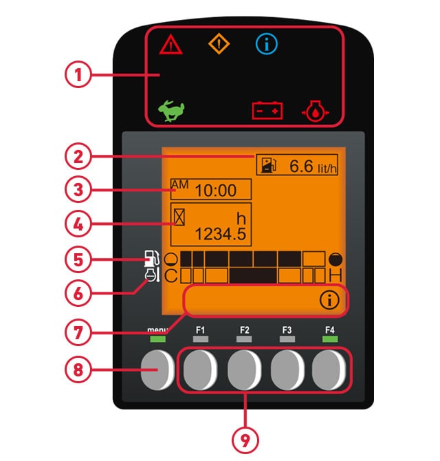 液晶モニターのイラスト