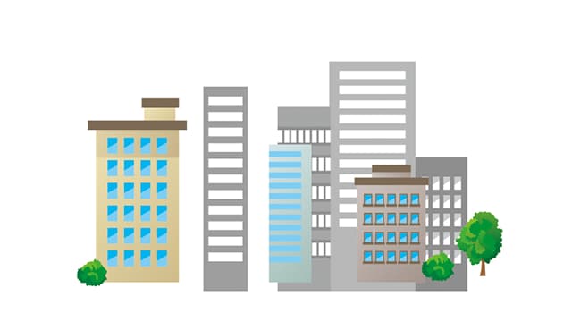 ビルのイラスト