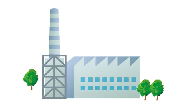 工場のイラスト