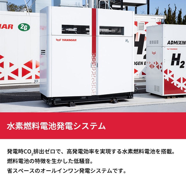 水素エネルギー実証施設「YANMAR CLEAN ENERGY SITE」