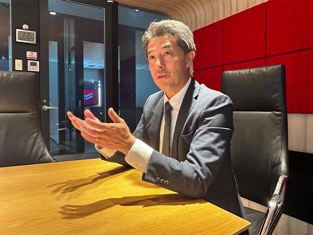 カーボンニュートラルのロードマップ作成を語る宮本さん1