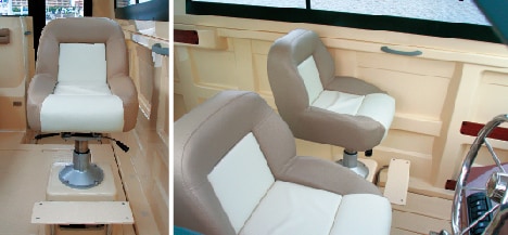 ナビゲーターシートの写真