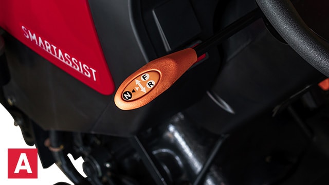 Synchronized reverser lever