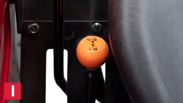 Four-wheel drive lever