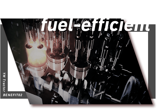 Powerful and fuel-efficient