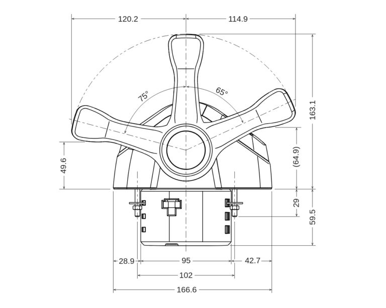 VC30 handle drawing