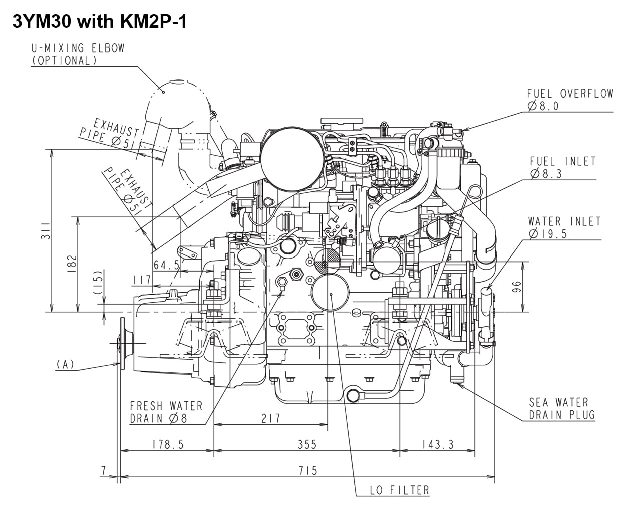 3YM30AE YANMAR Marine International