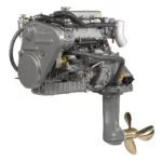 YANMAR Marine 4JH4-TCE marine diesel engine with YANMAR SD50 Saildrive