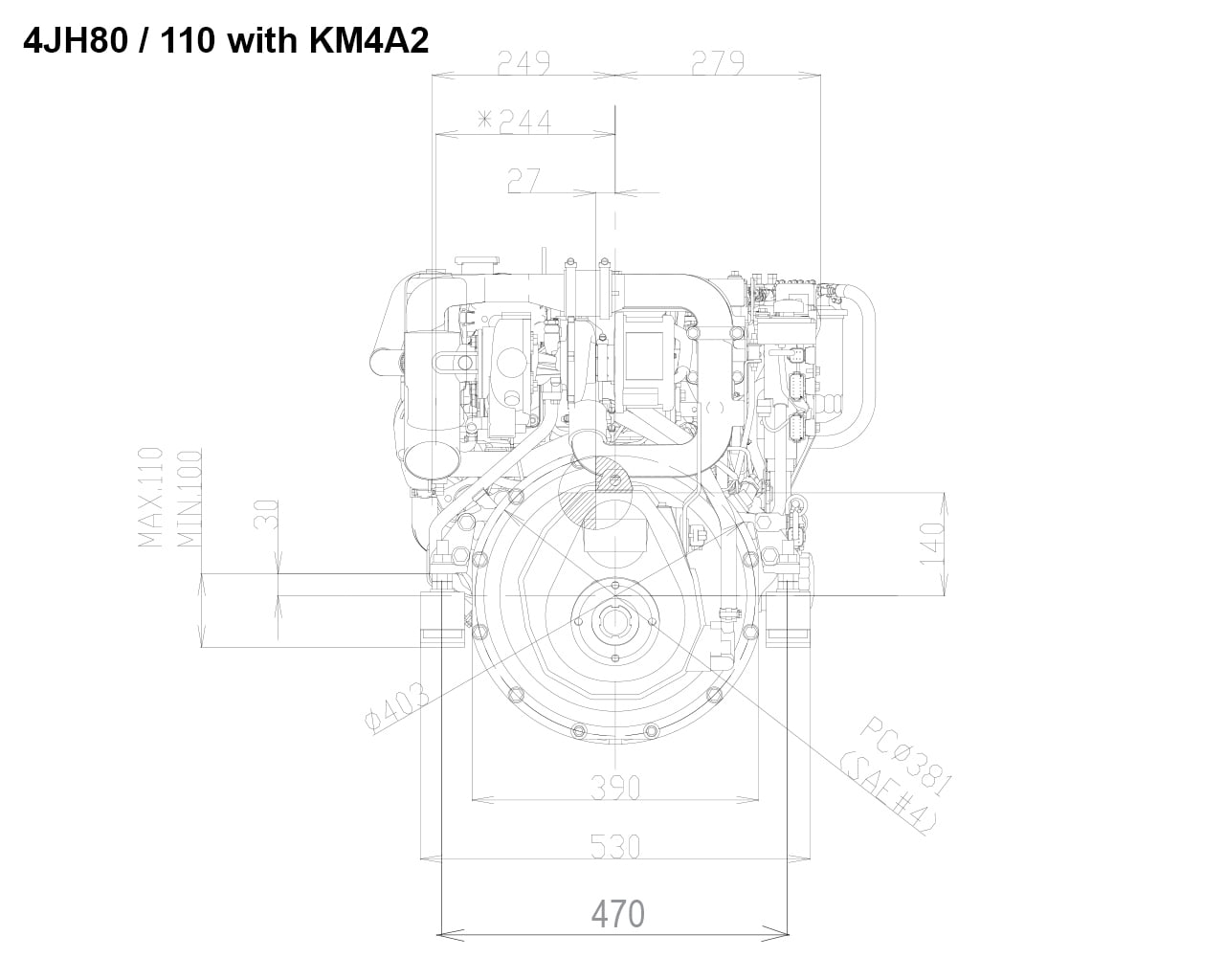 4JH110 YANMAR Marine International