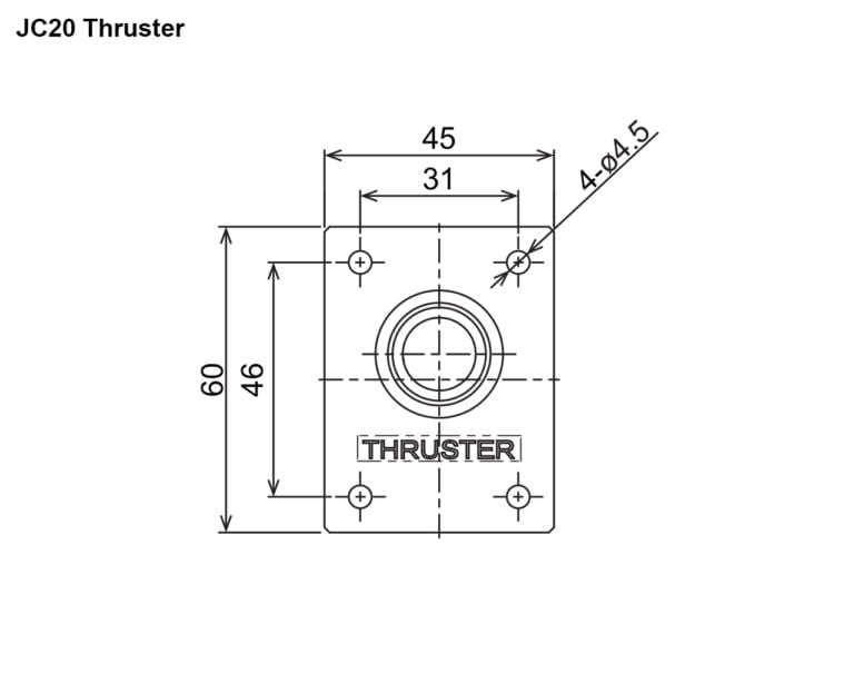 JC20 thruster Drawing