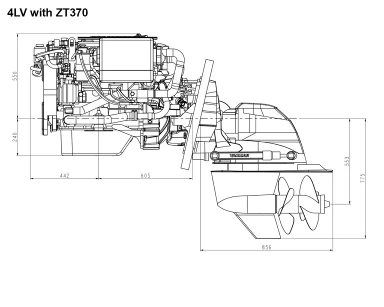 4LV ZT370 Drawing