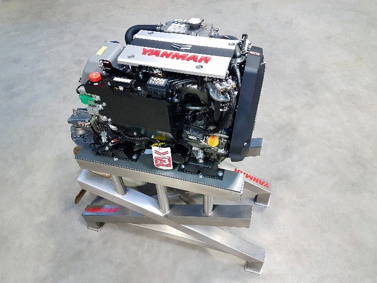 YANMAR Launches 3JH40 – world’s smallest CR Inboard Marine Diesel ...