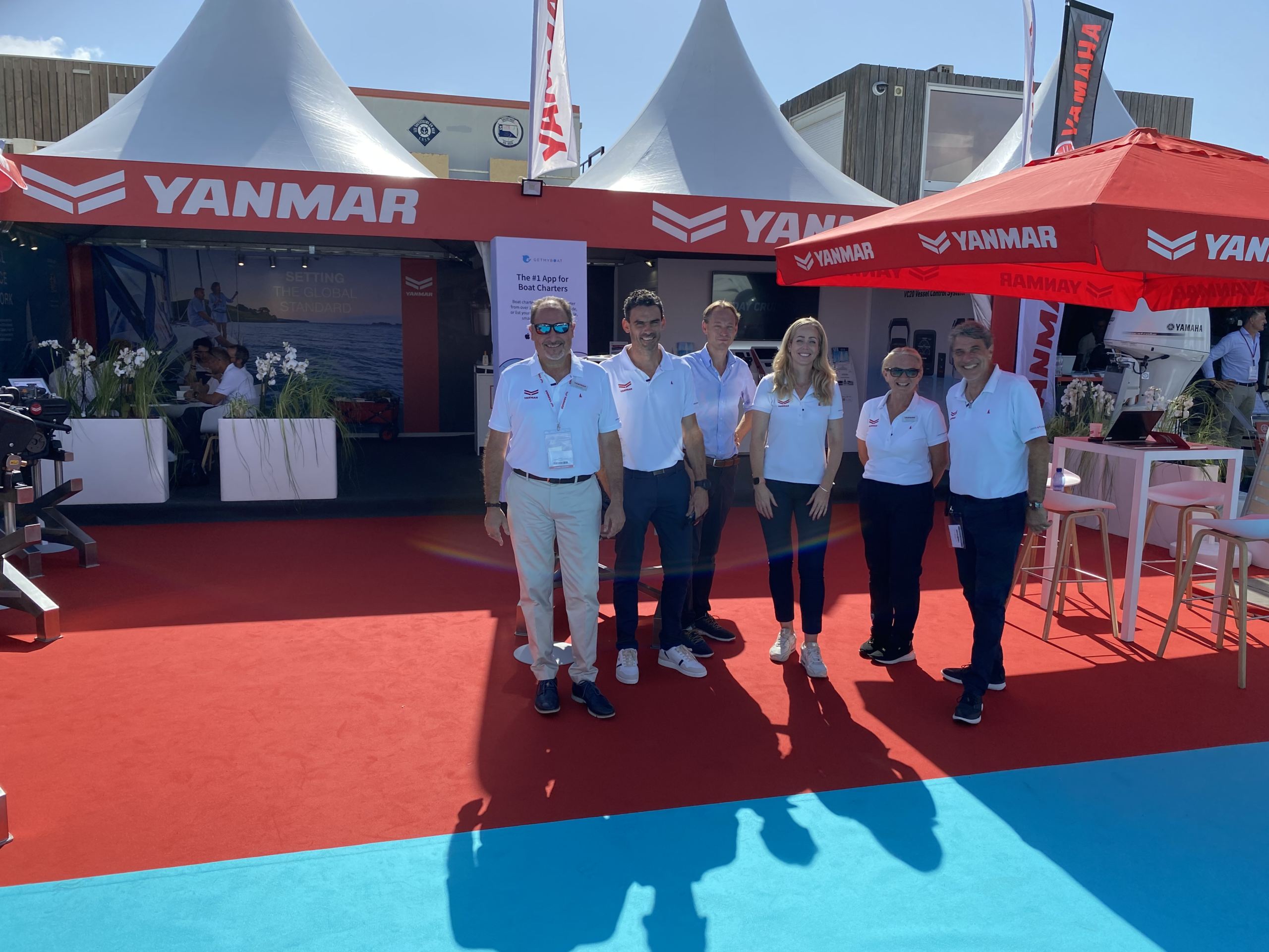 Its Day One at Cannes YANMAR Marine International