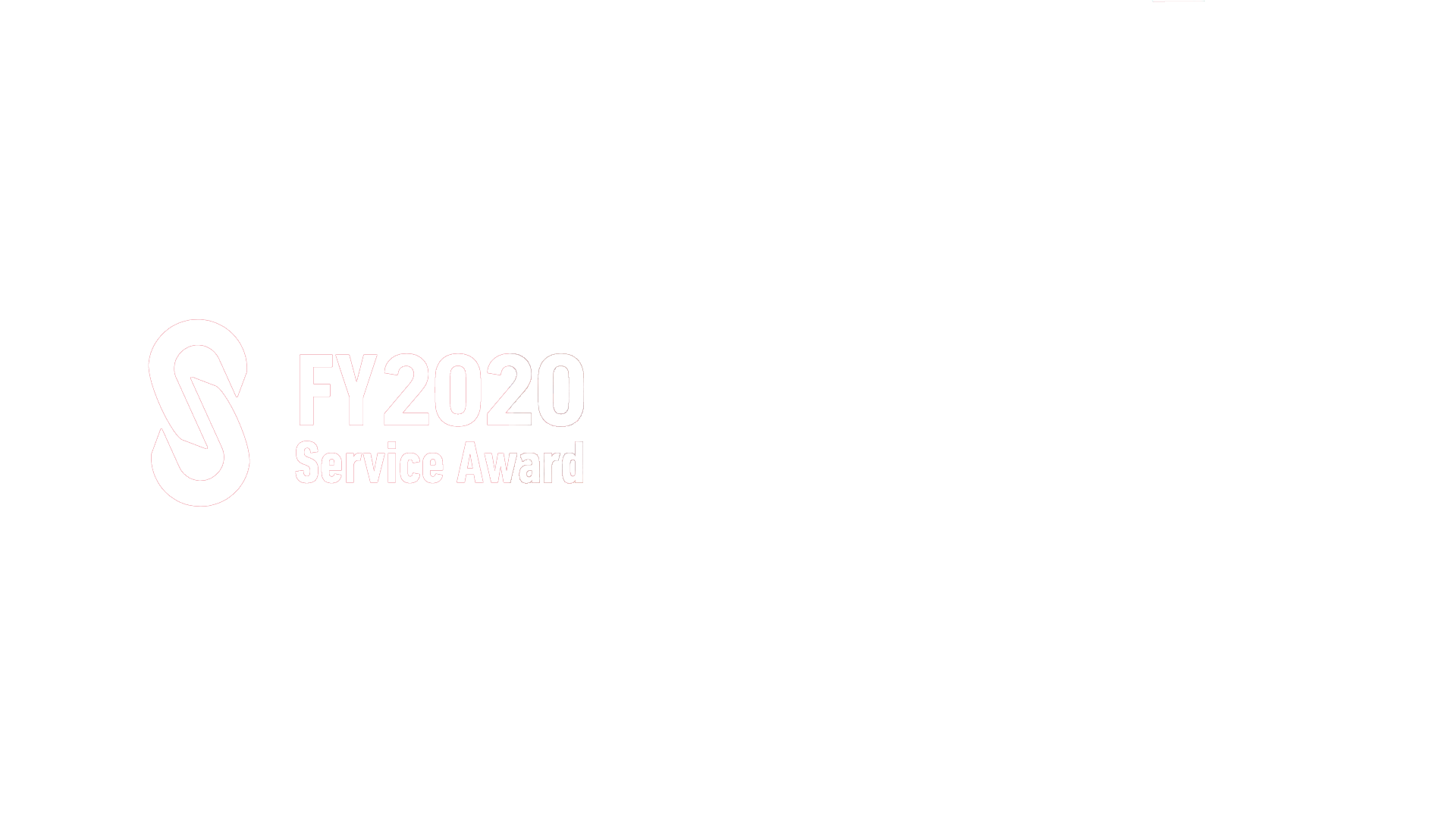 Service Award FY2020